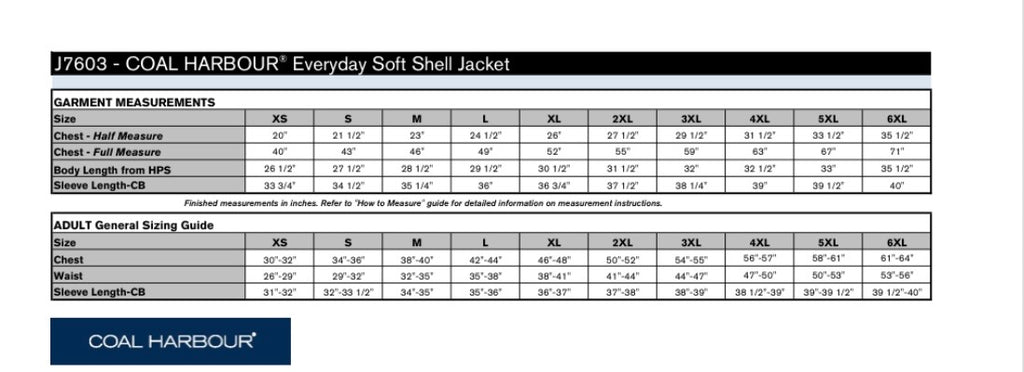 COAL HARBOUR SOFT SHELL JACKET