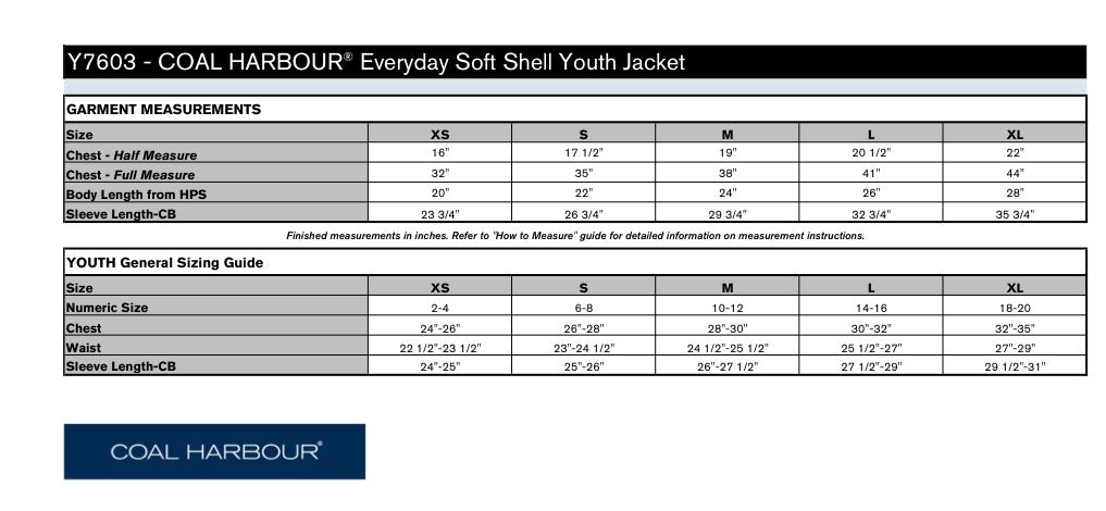 COAL HARBOUR SOFT SHELL JACKET