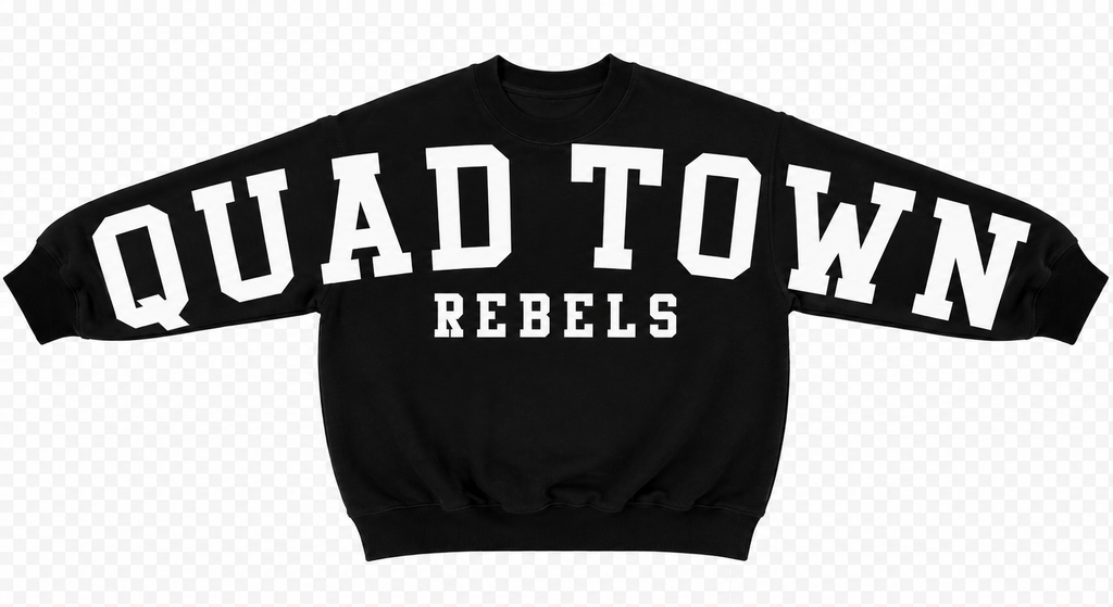 CREW NECK ACROSS BACK