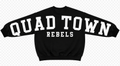 CREW NECK ACROSS BACK