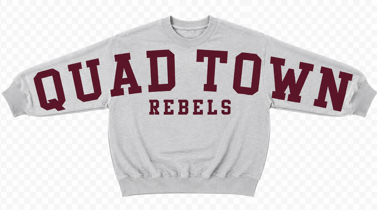 CREW NECK ACROSS BACK