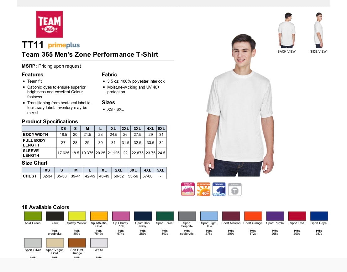 SHORT SLEEVE PERFORMANCE SHIRT