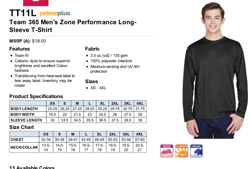 LONG SLEEVE PERFORMANCE