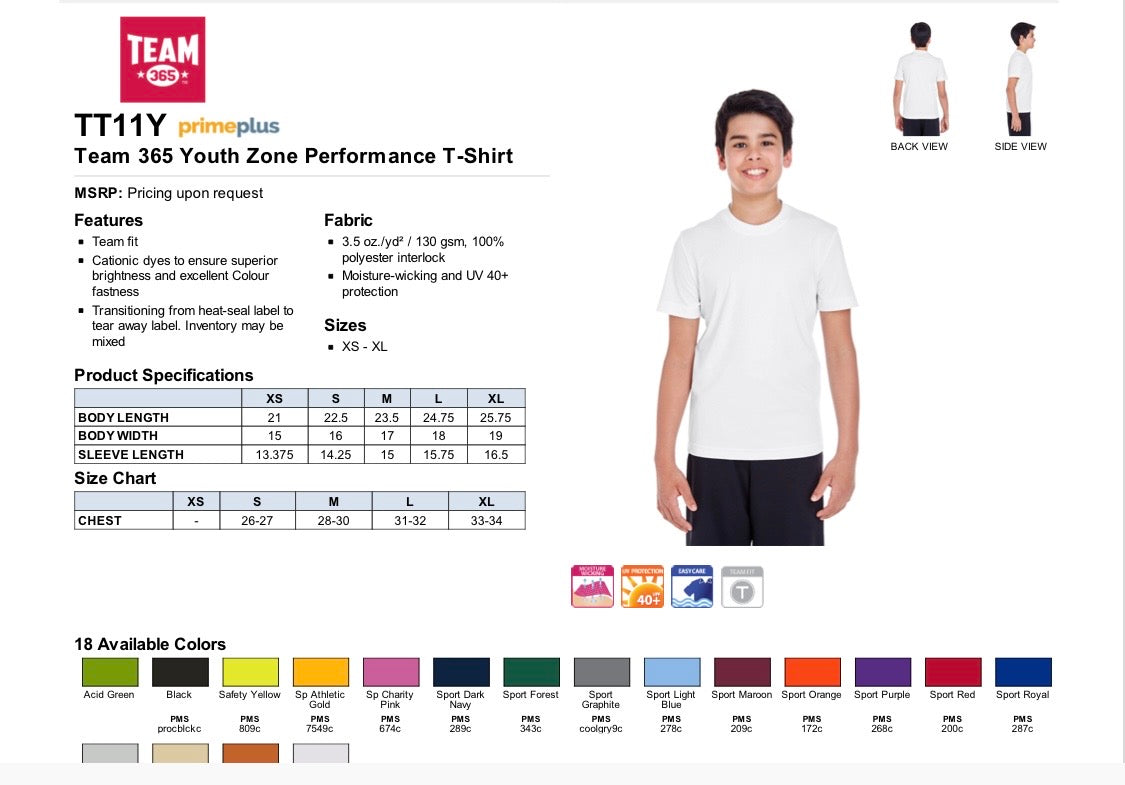 SHORT SLEEVE PERFORMANCE SHIRT
