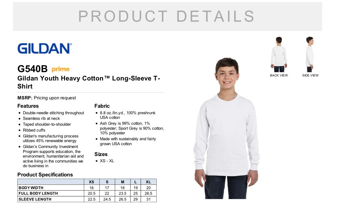LONG SLEEVE COTTON