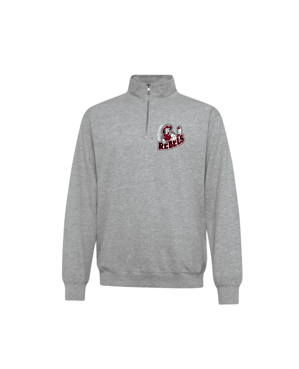 1/4 ZIP COTTON SWEATER