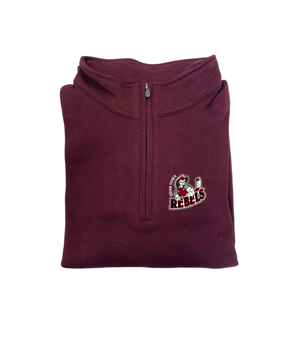1/4 ZIP COTTON SWEATER