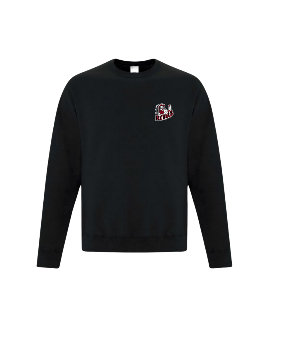 CREW NECK ACROSS BACK